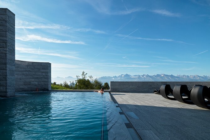 2-Day Mt Rigi Tour from Zurich Including Mineral Baths and Lake Lucerne Cruise - The cable car from Weggis to Rigi Kaltbad