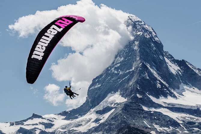 20 to 25 Minute Tandem Paragliding in Zermatt and Matterhorn View - Meeting FlyZermatt at Bahnhofplatz 2
