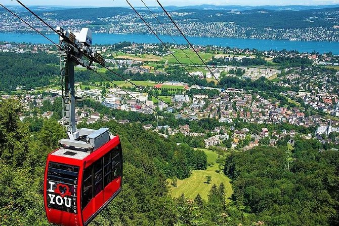 3 in 1: Zurich Walking Tour - Cruise on the Lake - Cable Car Ride to Felsenegg - Lake Zurich by boat and the Lindt connection