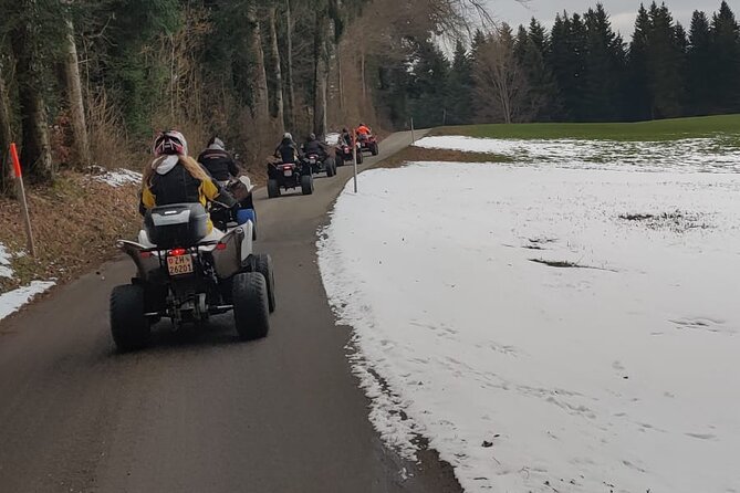 4-hour Quad Tour near Zurich - From Zurich to the hills of Bauma