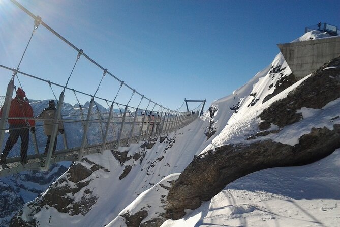 Alpine Majesty:Exclusive Private Tour to Mount Titlis from Luzern - The Ice Cave is short, cold, and easy to combine