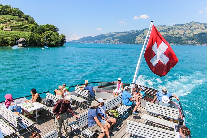 Attraction Ticket: Day Pass for Lake Thun & Brienz Boat Cruises - Cruising Lake Thun Between Interlaken West and Thun