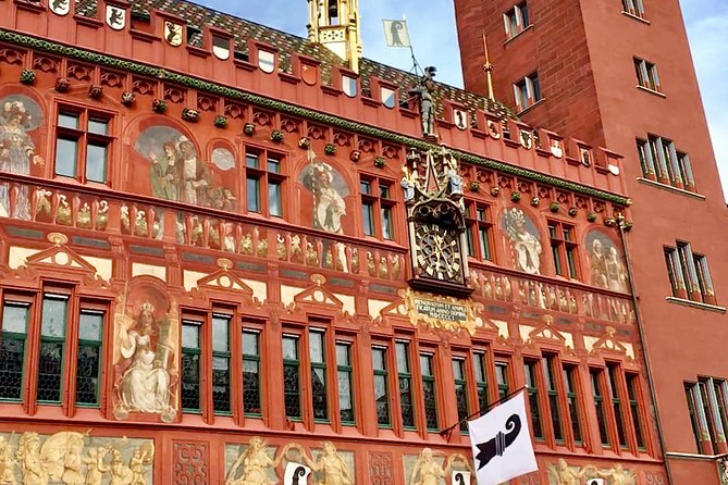 Basel Historical Old Town Tour - The 500-year-old Roothus, Basel’s red Town Hall