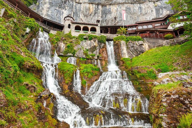 Beatus Caves, Panoramic Bridge, Nature Park Blue Lake and Lake Thun Cruise - Through Spiez and into the Kander Valley