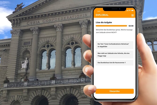Bern Scavenger Hunt and Sights Self-Guided Tour - Parliament Building, Bern’s Political Center