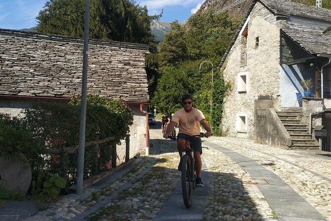 BikeBrix Scenic Cycling Tour in Lake Maggiore Ascona Locarno - Riding the Quiet Roads and Forest Sections