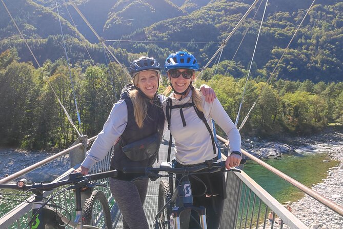 BikeBrix Scenic Cycling Tour in Lake Maggiore Ascona Locarno - Rivers, Bridges, Grottos, and Lake Views