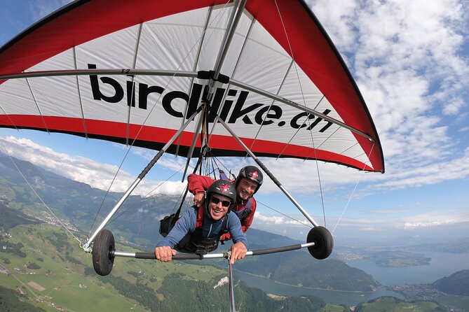 Birdlike Hang Gliding Lucerne - The pilots make the first flight approachable