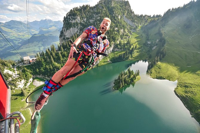 Bungy Jump Stockhorn with OUTDOOR - Clothing, fitness, and age limits