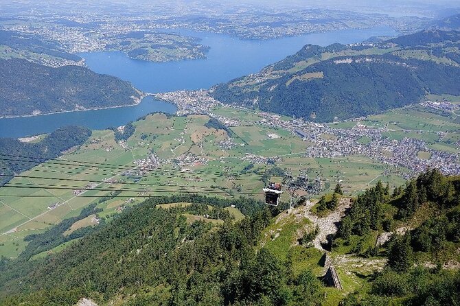 CabriO World's first Open Top Cable Car Ticket to Mt Stanserhorn - Meeting a Stanserhorn Ranger