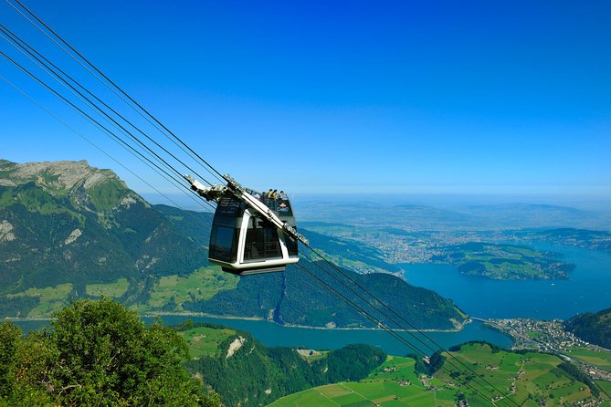 CabriO World's first Open Top Cable Car Ticket to Mt Stanserhorn - From Stans to Stanserhorn by historic funicular
