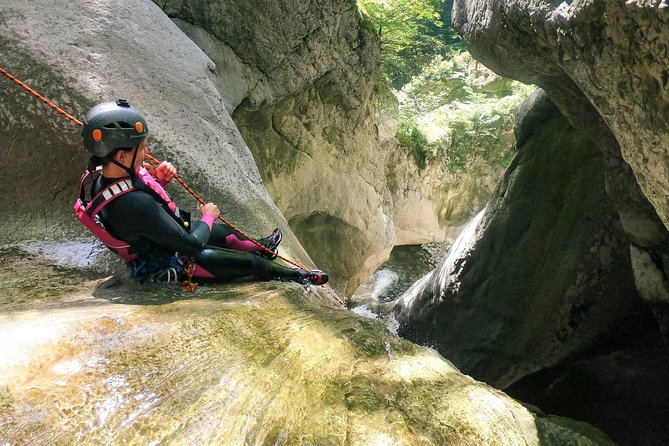 Canyoning Chli Schliere with OUTDOOR (Advanced) - What the group size means in practice