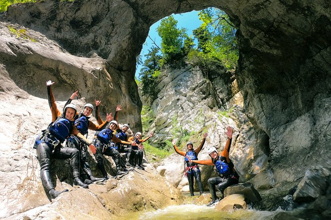 Canyoning Chli Schliere with OUTDOOR (Advanced) - Lunch, showers, and the useful finish