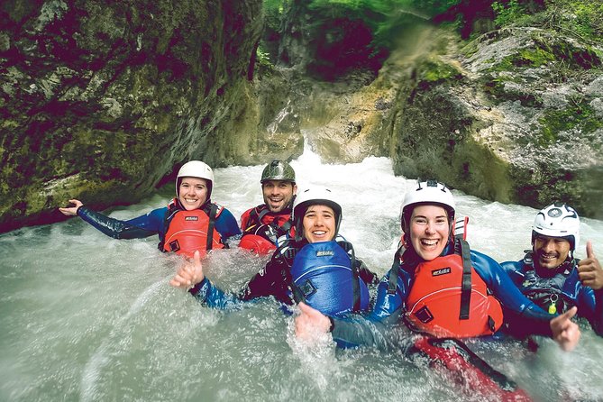 Canyoning Interlaken with OUTDOOR - Rock ledges, white water, and natural slides