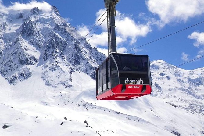 Chamonix and Mont Blanc Shared Day Trip from Geneva - Reaching the Aiguille du Midi