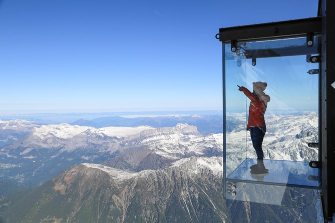 Chamonix Self-guided Sightseeing Tour from Geneva - Aiguille du Midi and the sudden climb into thin air