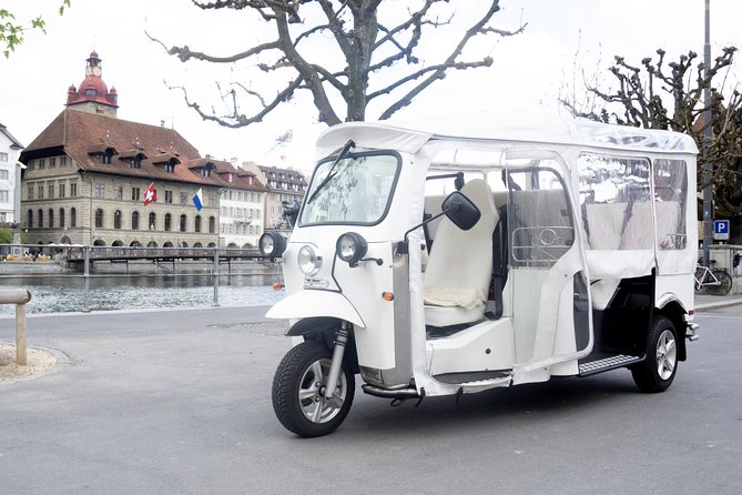 City Tour Plus Lucerne by Etuktuk - The 10.7-meter, 383-kilogram curiosity