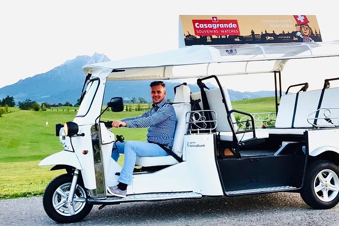City Tour Plus Lucerne by Etuktuk - What the guide adds to the ride