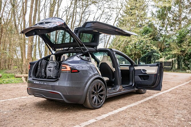 CO2-Offset|Luxury Eco Sedan Arrival from BRN Airport to Bern City - Should you book the Bern airport Tesla transfer?