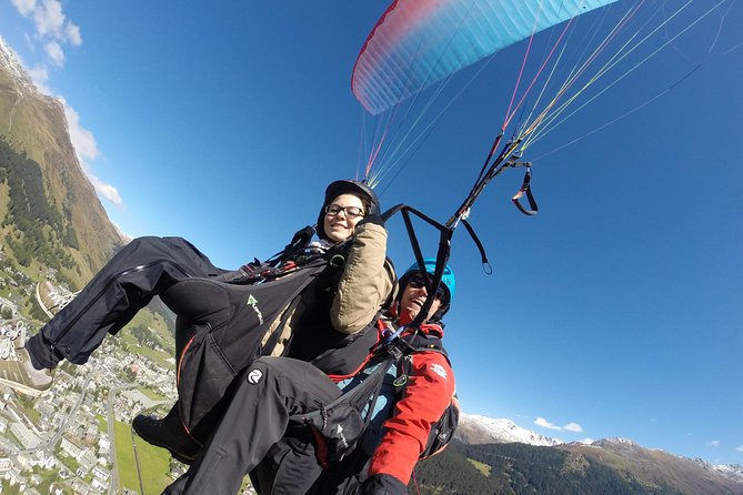 Davos Absolutely Free Flying Paragliding Tandem Flight 1'000 Meters High - What the $252.95 price covers