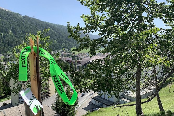 Davos Foxtrail Cuolm Strinau - Starting at Davos Klosters Platz