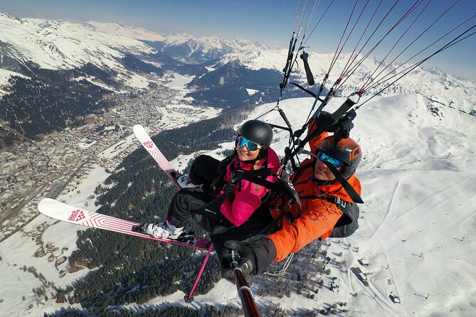 Davos Ski And Fly (Video & Photos Included) - The Jakobshorn launch and ski start