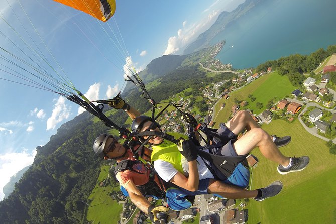 Discovery Flight Lucerne-Engelberg - Reaching the takeoff point