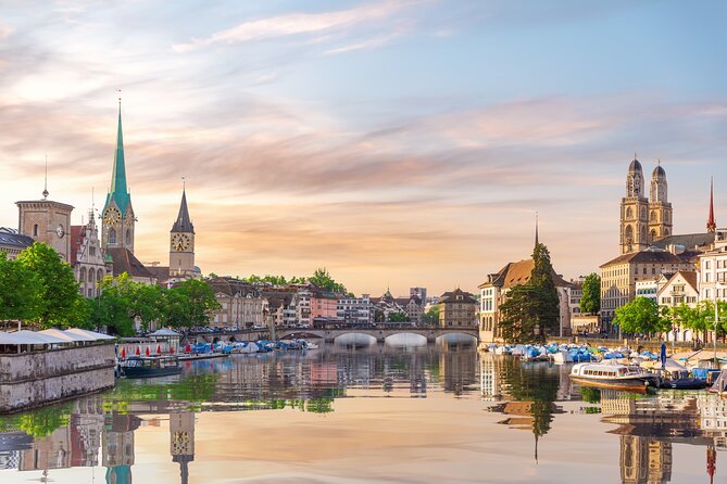 Downtown Boat, Cable Car Ride and Lindt Museum Tour with Lunch - A full day that gives Zurich several faces