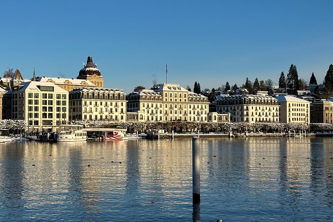 Exclusive Private Lucerne Walking Tour with Local Guide 3 Hours - Crossing Spreuerbrücke and pausing by the river