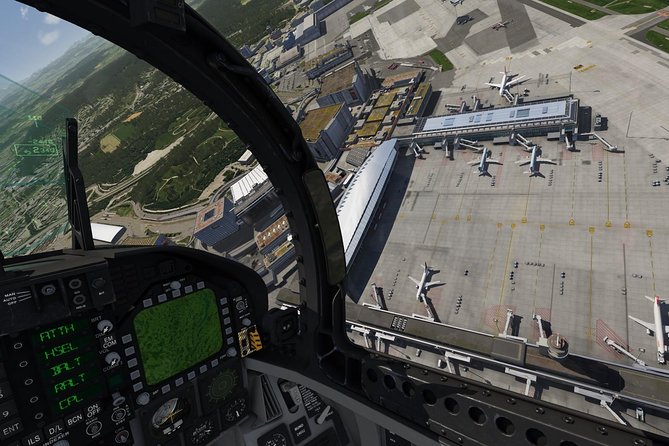 F / A-18 fighter jet flight simulator in Zurich - The 15 to 20-minute pilot briefing