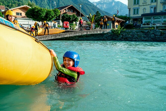 Family Rafting - Forty-five minutes of Lütschine rapids