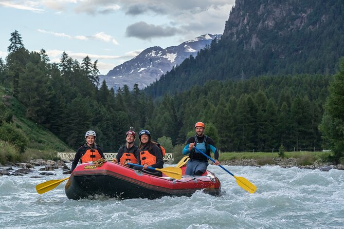 Family Rafting Experience in Engadin - Small Rapids, Big Splashes, and Calm Water