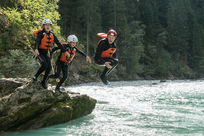 Family Rafting Experience in Engadin - The Guides Make the Difference
