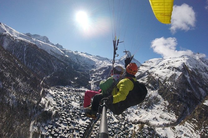 FLYMATTERHORN VIP Paragliding from Zermatt, With Matterhorn View - From Bahnhofplatz 7 to the Zermatt launch area