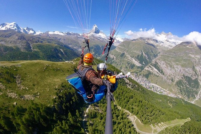 FLYMATTERHORN VIP Paragliding from Zermatt, With Matterhorn View - Photos and videos are useful extras, not hidden necessities