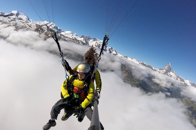 FLYMATTERHORN VIP Paragliding from Zermatt, With Matterhorn View - Safety briefing, clothing, and the first nervous moments