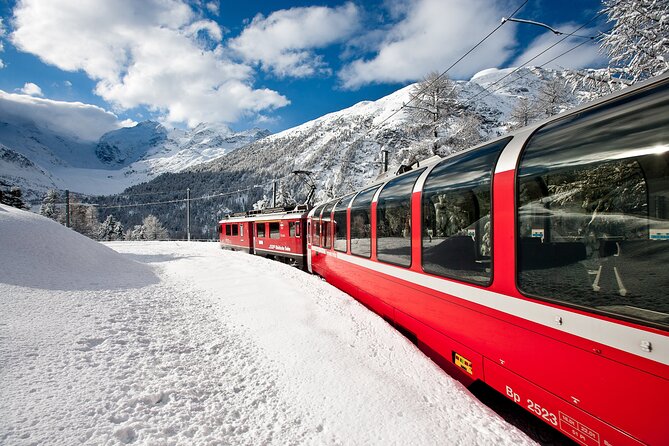 From Milan: St. Moritz and Panoramic Bernina Express Tour - Spirals, Viaducts, and the Descent to Tirano