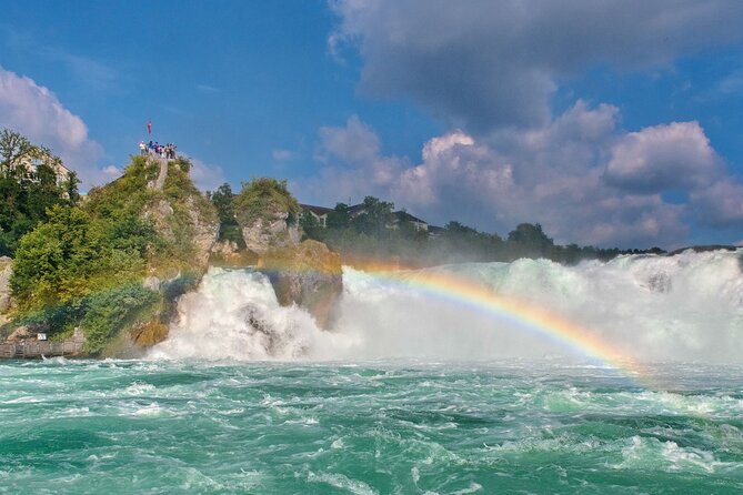 From Zurich: Rhine Falls, Chocolate and cheese factory (KTZ373) - Why the route returns to Zurich