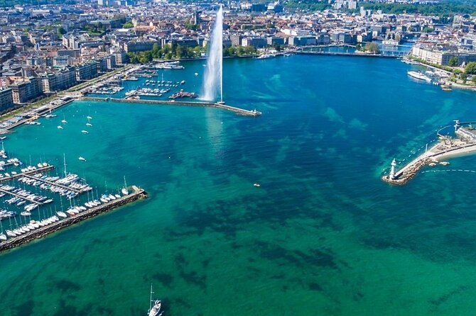 Geneva By E Bike United Nations Old Town Lake Fountain - From Cornavin to the United Nations district