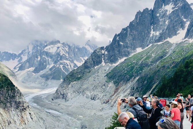 Geneva Day Trip to Mont Blanc glacier and 3860m Top - Mer de Glace by the Red Montenvers Train