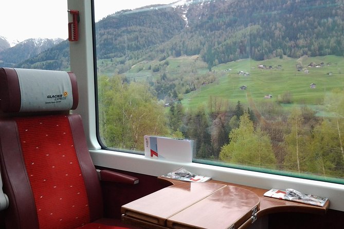 Glacier Express Panoramic Train Round Trip from Zürich With Private Guide - The Rhine Gorge and the start of the scenic train ride