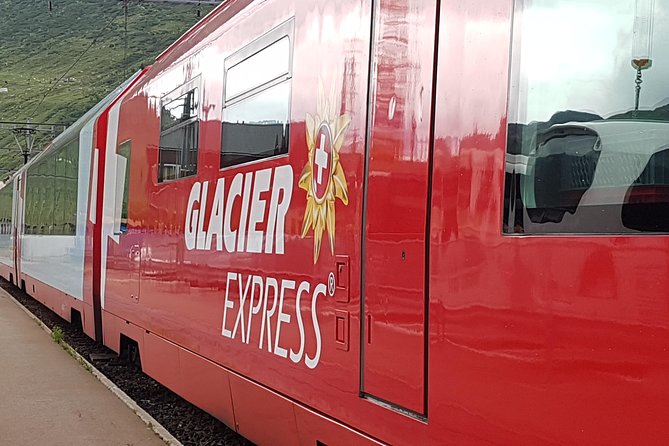 Glacier Express Panoramic Train Round Trip in one Day Private Tour from Basel - Disentis and the climb to Oberalp Pass