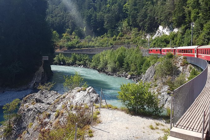 Glacier Express Panoramic Train Round Trip in one Day Private Tour from Basel - Andermatt offers a short photo stop