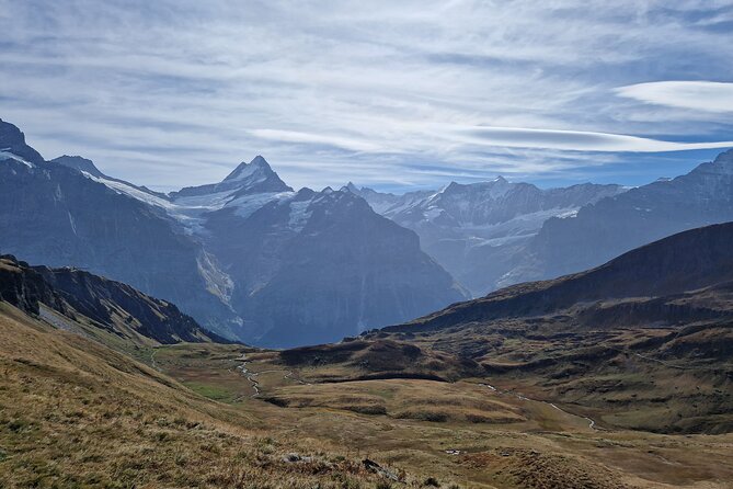 Grindelwald Guided Day Hike - Looking toward Jungfrau and the high peaks