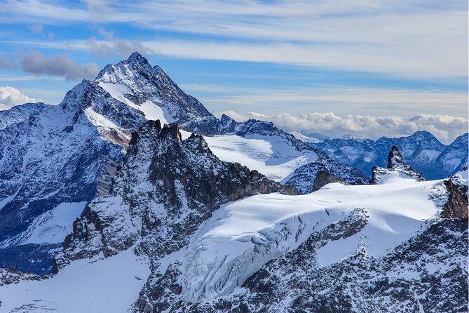 Guided Excursion to Mount Titlis Eternal Snow and Glacier from Lucerne - The Cliff Walk and its high valley views