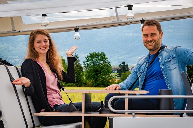 Immersion in the Geneva vineyards by tuktuk with tasting - Timing, pickup, and the three-hour format