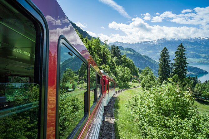 Independent Rigi Tour from Lucerne With Cruise - The cogwheel train to Rigi Kulm