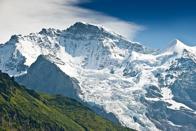The Jungfrau massif above the Bernese Oberland
