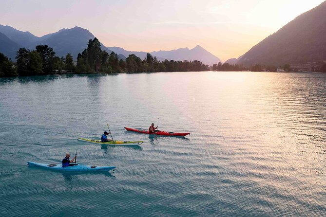 Kayak Tour of the Turquoise Lake Brienz - Evening calm on Lake Brienz
