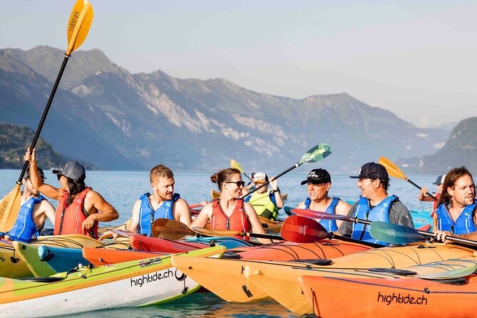 Kayak Tour of the Turquoise Lake Brienz - What the $166.03 price really covers